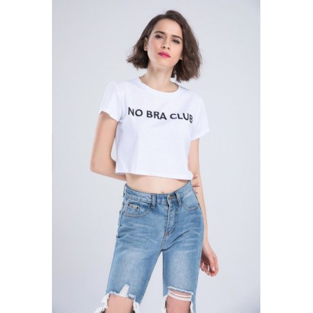 No Bra Club Crop Top Taille S