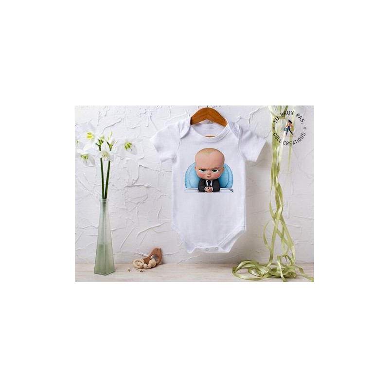 Body bébé "Baby boss"