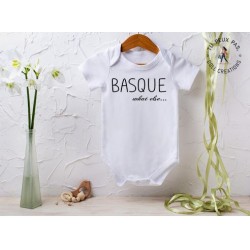 Body bébé "Basque what else"