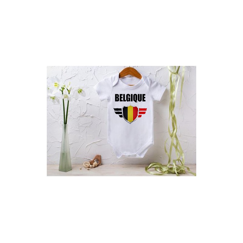 Body bébé "Belgique"
