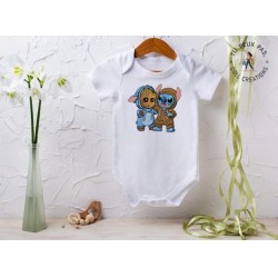 Body bébé "Groot et Stitch"