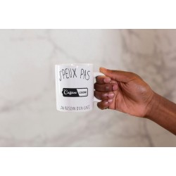 Mug Je peux pas j'ai café - tasse du matin
