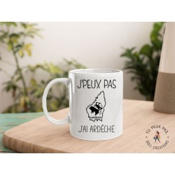 Mug - Je peux pas j'ai Ardèche