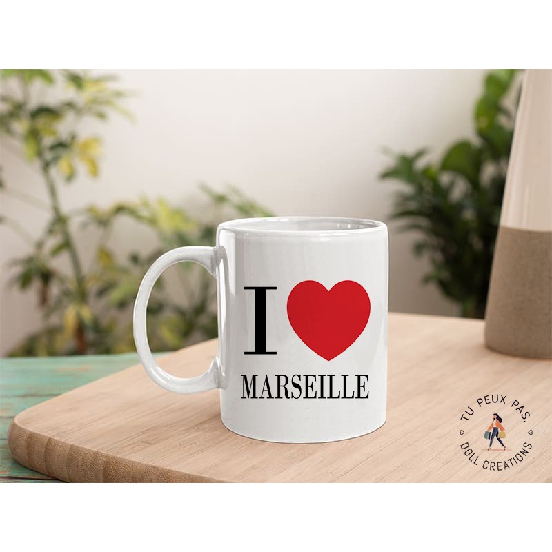 Mug - I love Marseille