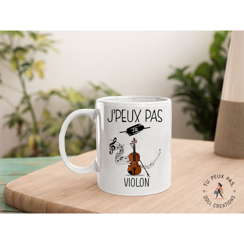 Mug - Je peux pas j'ai violon - Musique