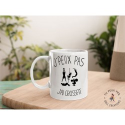 Mug - Je peux pas j'ai crossfit