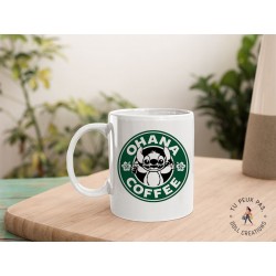 Mug - Ohana Coffee Stitch disney