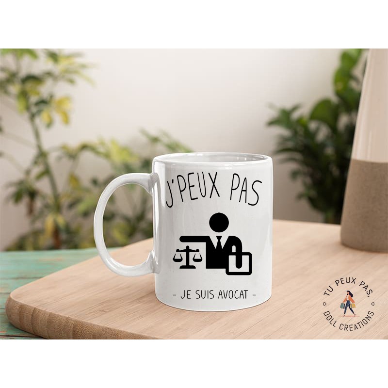 Mug - Je peux pas je suis avocat