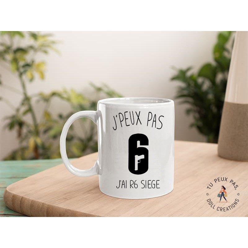 Mug - Je peux pas j'ai r6 siege  - Tasse