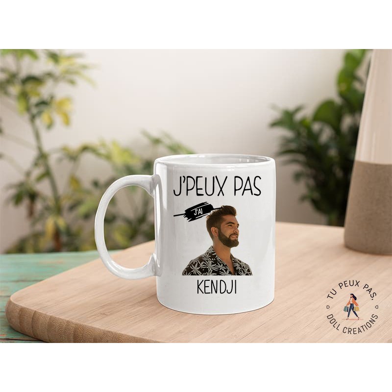 Mug - j'peux pas J'ai Kendji Girac  - Tasse