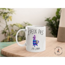 Mug - J'peux pas j'ai lama - fortnite