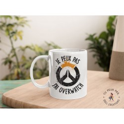 Mug - Je peux pas j'ai Overwatch
