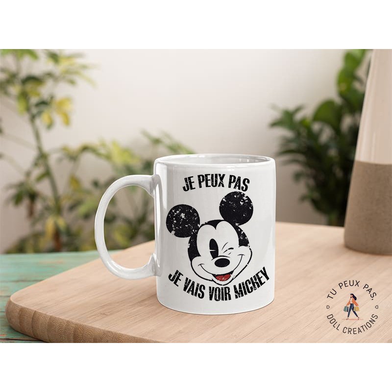 Mug - Je peux pas j'ai Mickey