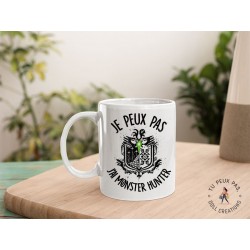 Mug - Je peux pas j'ai Monster Hunter