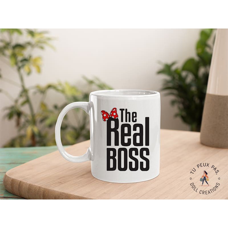 Mug - The Real BOSS Patronne