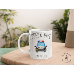 Mug - j'peux pas j'ai pas j'ai Police  - Tasse