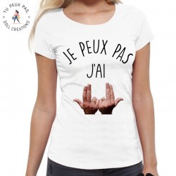 T-Shirt j'peux pas j'ai Jul - Femme
