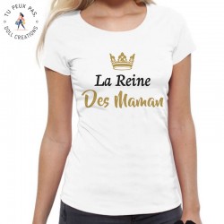 T-Shirt La reine des mamans- Femme