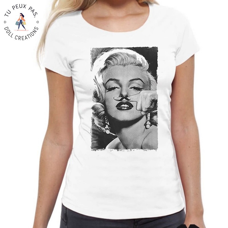 T-Shirt Marilyn Monroe - Femme