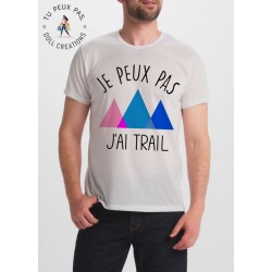T-shirt je peux pas j'ai trail - homme