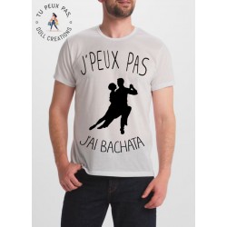T-shirt je peux pas j'ai bachata - homme