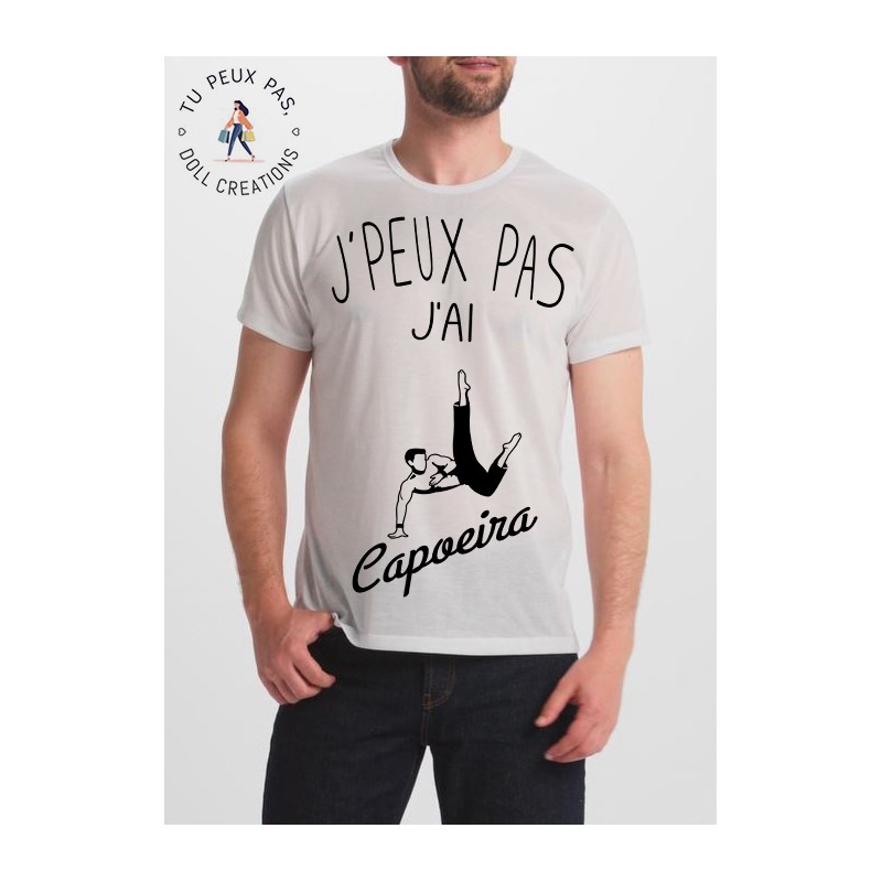 T-shirt j'peux pas j'ai capoeira - homme