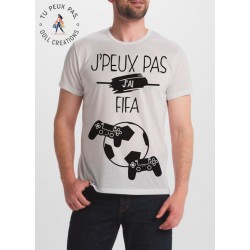 T-shirt je peux pas j'ai fifa FOOT - homme