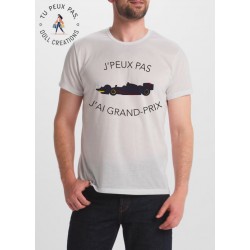 T-shirt je peux pas j'ai grand prix - homme