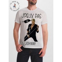 t-shirt je peux pas j'ai johnny - cadeau homme