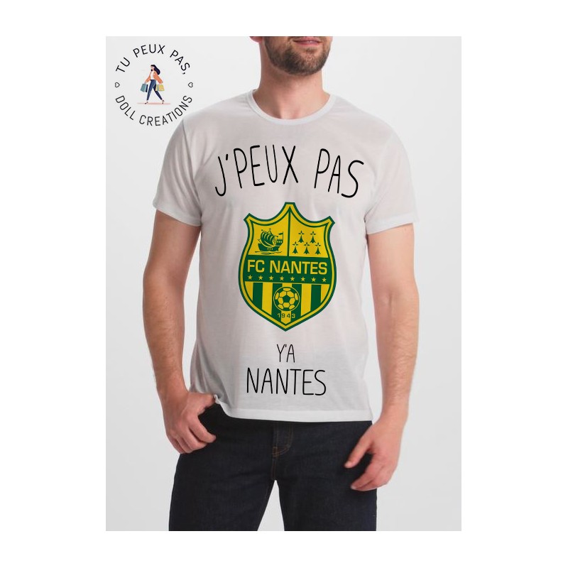 T-Shirt Je peux pas y a Nantes FOOT - Adulte