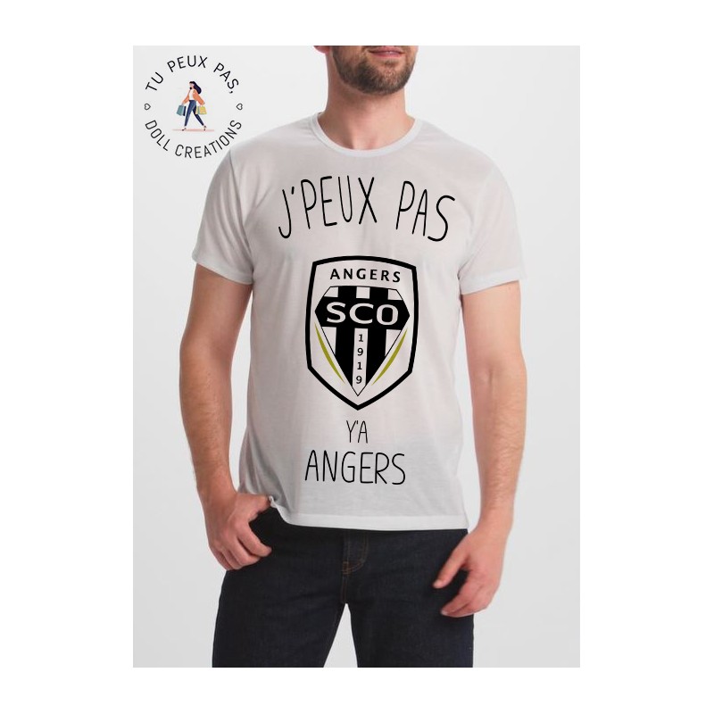 T-Shirt Je peux pas y a Angers FOOT - Adulte