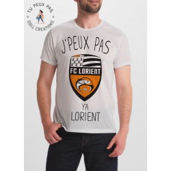 T-Shirt Je peux pas y a Lorient FOOT - Adulte