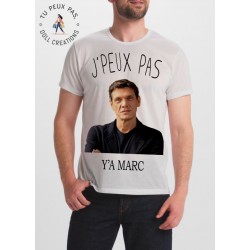 T-shirt je peux pas j'ai Marc Lavoine - cadeau homme