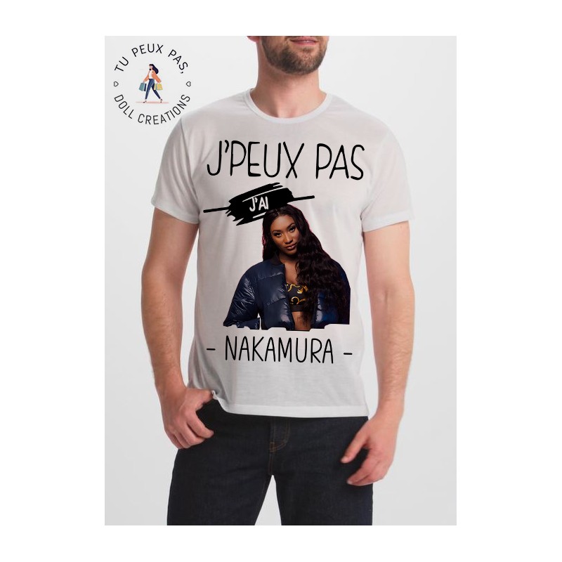T-shirt je peux pas j'ai Aya Nakamura - cadeau homme