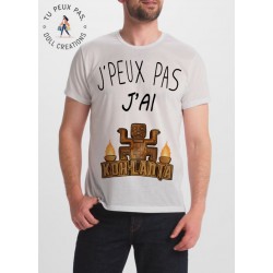 T-Shirt je peux pas j'ai koh lanta
