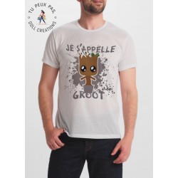 T-Shirt Je s'appelle groot - Cadeau homme Nature