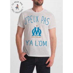 T-shirt j'peux pas y'a l'om - cadeau homme