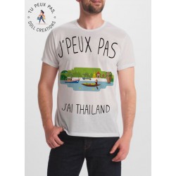 T-shirt Je peux pas j'ai thailande - Adulte et enfant voyage