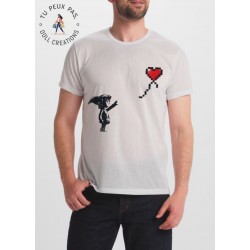 T-Shirt ZELDA art ballon rouge