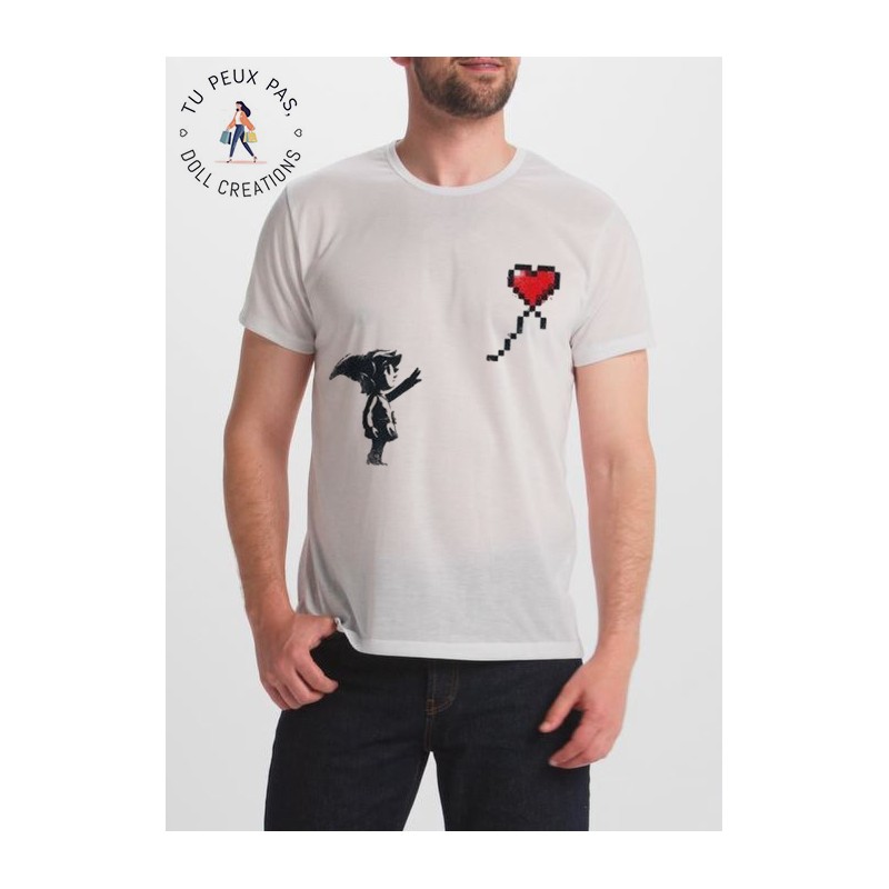 T-Shirt ZELDA art ballon rouge
