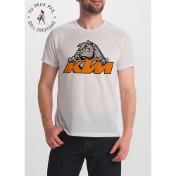 T-Shirt KTM DOG - Adulte vêtement moto