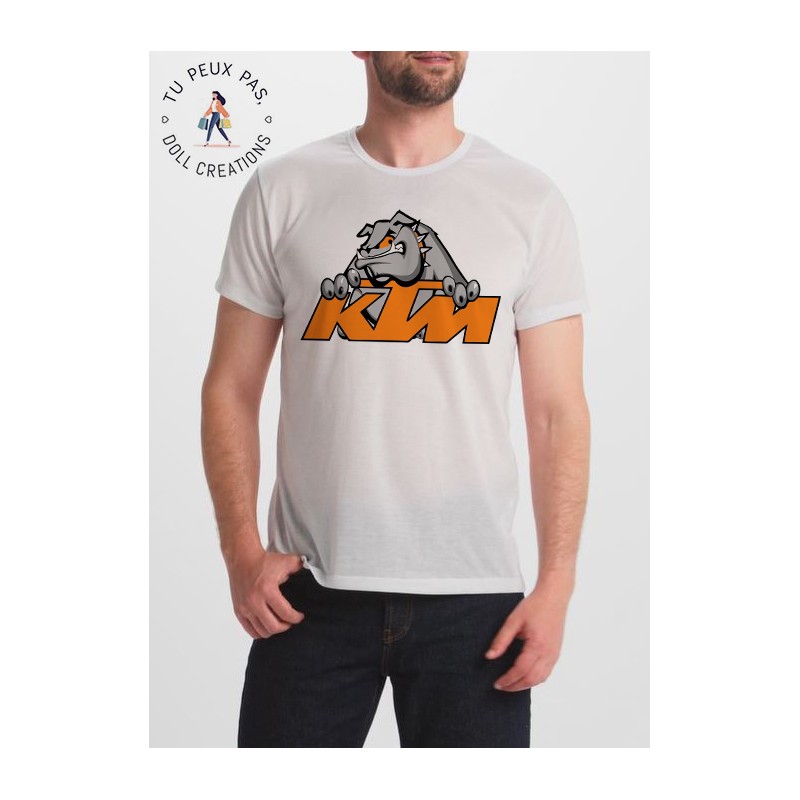 T-Shirt KTM DOG - Adulte vêtement moto