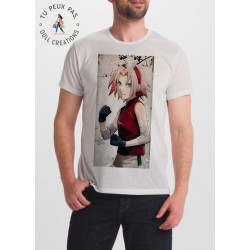 T-shirt sakura haruno - Homme