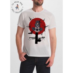 T-shirt itachi sharingan - Homme