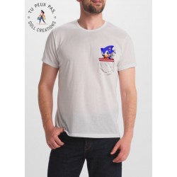 T-shirt Sonic Pocket - Homme