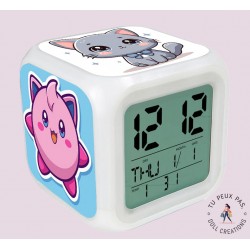Réveil personnalisé – Idée cadeau et design unique - kawai