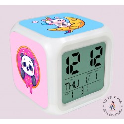 Réveil personnalisé – Idée cadeau et design unique - Kawai