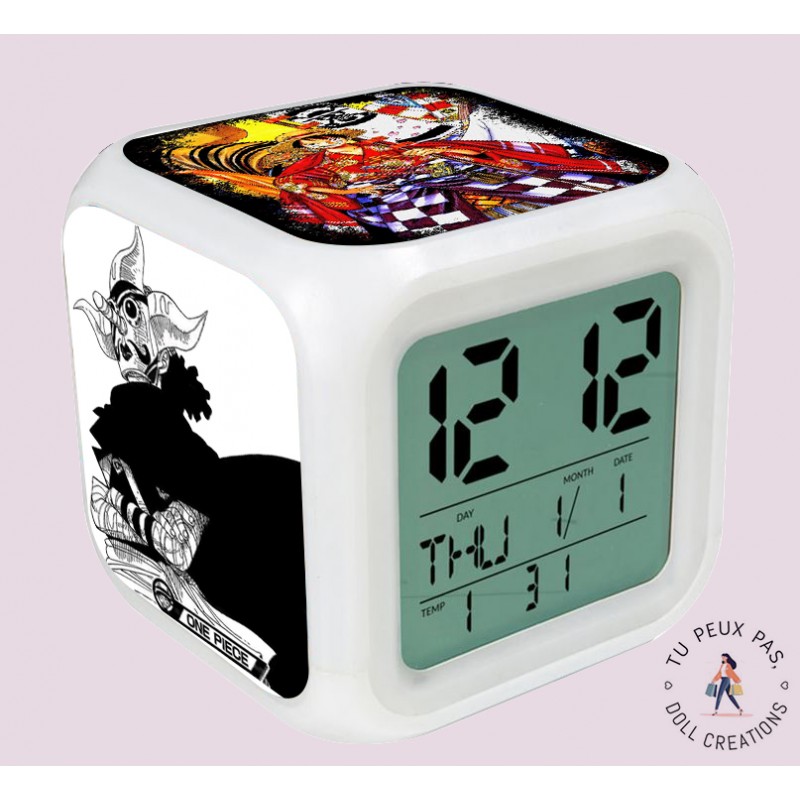 Réveil personnalisé – Idée cadeau et design unique - One Piece manga