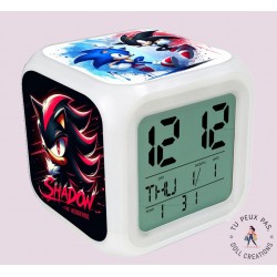 Réveil personnalisé – Idée cadeau et design unique - Sonic