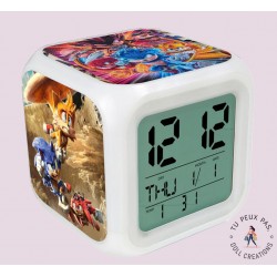 Réveil personnalisé – Idée cadeau et design unique - Sonic